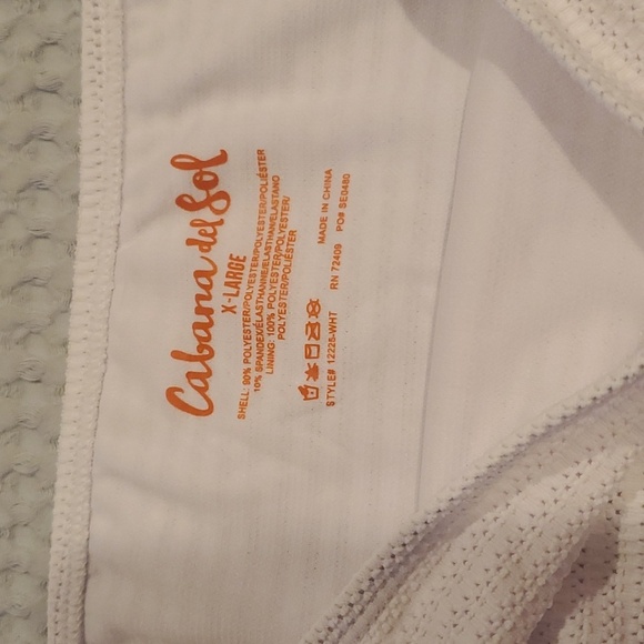 Cabana Del Sol Swim Bottom Size XL (#11) - Picture 3 of 4